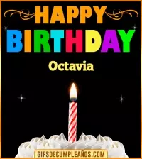 GiF Happy Birthday Octavia